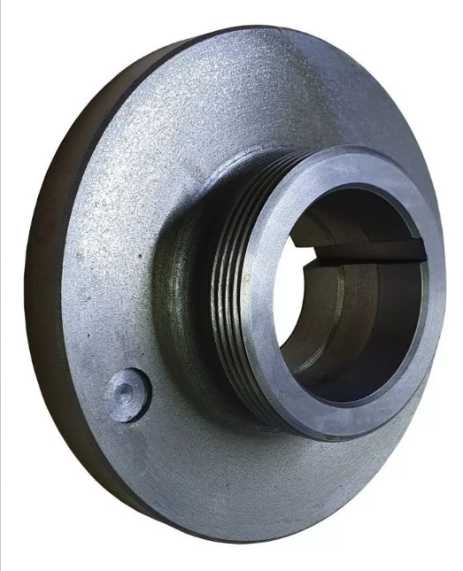 Flange para Placa 200mm - Rosca Externa 114mm para Torno